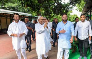 ಇಂದು ನಿತೀಶ್ ಕುಮಾರ್ ಮತ್ತೆ ಸಿಎಂ ಆಗಿ ಪ್ರಮಾಣ ವಚನ ಸ್ವೀಕಾರ