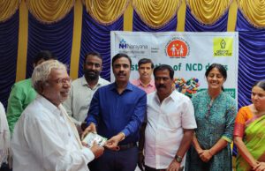 ಕುಂಬಾರಕೊಪ್ಪಲಿನ ನಗರ ಪ್ರಾಥಮಿಕ ಆರೋಗ್ಯ ಕೇಂದ್ರಕ್ಕೆ ಉಚಿತ ಔಷಧಿ ಪೂರೈಕೆ