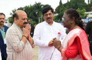 ರಾಷ್ಟ್ರಪತಿ ದ್ರೌಪದಿ ಮುರ್ಮು ಅವರಿಗೆ ಆತ್ಮೀಯ ಬೀಳ್ಕೊಡುಗೆ