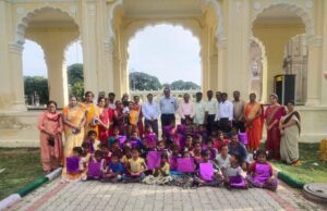 ಟೆಂಟ್ ಶಾಲಾ ಮಕ್ಕಳಿಗೆ ಲೇಖನ ಸಾಮಾಗ್ರಿ ವಿತರಣೆ