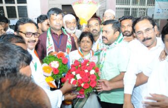 ತುಮಕೂರು ಮಹಾನಗರ ಪಾಲಿಕೆ: ಮೇಯರ್ ಆಗಿ ಕಾಂಗ್ರೆಸ್’ನ ಎಂ ಪ್ರಭಾವತಿ ಆಯ್ಕೆ