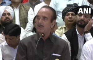 ಡೆಮಾಕ್ರಟಿಕ್ ಆಜಾದ್ ಪಾರ್ಟಿ: ತಮ್ಮ ಪಕ್ಷದ ಹೆಸರು ಘೋಷಿಸಿದ ಗುಲಾಂ ನಬಿ ಆಜಾದ್