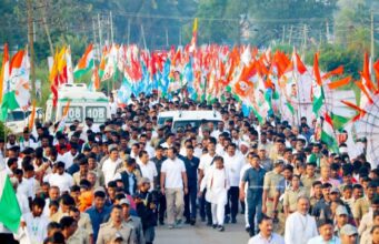 ಕಾಂಗ್ರೆಸ್ ಅಧ್ಯಕ್ಷ ಸ್ಥಾನಕ್ಕೆ ಚುನಾವಣೆ: ಅ.17 ರಂದು ಭಾರತ್ ಜೋಡೋ ಯಾತ್ರೆಗೆ ಬಿಡುವು