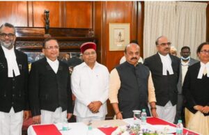 ಸೇವೆ ಕಾಯಂ: ಮೂವರು ಕರ್ನಾಟಕ ಹೈಕೋರ್ಟ್ ನ್ಯಾಯಮೂರ್ತಿಗಳಿಂದ ಪ್ರಮಾಣ ವಚನ ಸ್ವೀಕಾರ