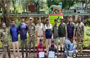 ಮೈಸೂರು: ಜಿಂಕೆ ಮಾಂಸ ಸಾಗಿಸುತ್ತಿದ್ದ ಇಬ್ಬರ ಬಂಧನ