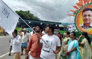 ಪೇ ಸಿಎಂ ಟೀಶರ್ಟ್ ಧರಸಿದ್ದ ಕಾಂಗ್ರೆಸ್ ಕಾರ್ಯಕರ್ತ ಪೊಲೀಸರ ವಶಕ್ಕೆ