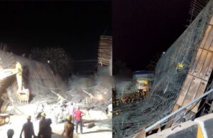ಕಾಸರಗೋಡು: ನಿರ್ಮಾಣ ಹಂತದ ಮೇಲ್ಸೇತುವೆ ಕುಸಿತ – ಓರ್ವ ಕಾರ್ಮಿಕನಿಗೆ ಗಾಯ