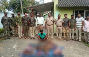 ಚಾಮರಾಜನಗರ: ಜಿಂಕೆ ಬೇಟೆಯಾಡಿದ್ದ ವ್ಯಕ್ತಿಯ ಬಂಧನ