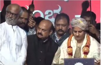 ನಟ ಪುನೀತ್ ರಾಜ್ ಕುಮಾರ್’ಗೆ ಕರ್ನಾಟಕ ರತ್ನ ಪ್ರಶಸ್ತಿ ಪ್ರದಾನ