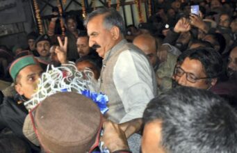 ಹಿಮಾಚಲ ಪ್ರದೇಶದ ಮುಖ್ಯಮಂತ್ರಿಯಾಗಿ ಸುಖ್ವಿಂದರ್ ಸಿಂಗ್ ಸುಖು ಆಯ್ಕೆ