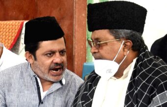 ಮೈಸೂರು: ಸಿದ್ದರಾಮಯ್ಯ, ಜಮೀರ್ ಅಹ್ಮದ್ ಗೌಪ್ಯ ಮಾತುಕತೆ