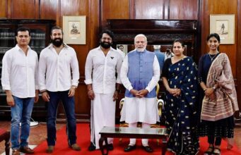 ಪ್ರಧಾನ ಮಂತ್ರಿ ಭೇಟಿಯಾದ ನಟರಾದ ಯಶ್, ರಿಷಭ್ ಶೆಟ್ಟಿ, ಅಶ್ವಿನಿ ಪುನೀತ್ ರಾಜ್ ಕುಮಾರ್