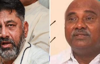 ಹೆಚ್.ವಿಶ್ವನಾಥ್ ನಿವಾಸಕ್ಕೆ ಡಿ.ಕೆ ಶಿವಕುಮಾರ್ ಭೇಟಿ