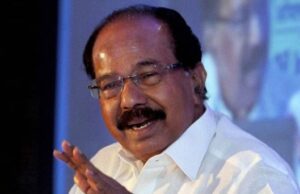 ಪುತ್ರ ವ್ಯಾಮೋಹದಿಂದಾಗಿ ಮೋದಿ ಜಪ ಮಾಡುತ್ತಿರುವ ದೇವೇಗೌಡರು: ಎಂ.ವೀರಪ್ಪ ಮೊಯ್ಲಿ