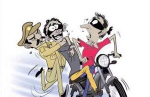 ಕಳ್ಳತನ ಮಾಡಿದ ಬೈಕ್ ನಲ್ಲಿ ತಿರುಗುತ್ತಿದ್ದ ಇಬ್ಬರ ಬಂಧನ