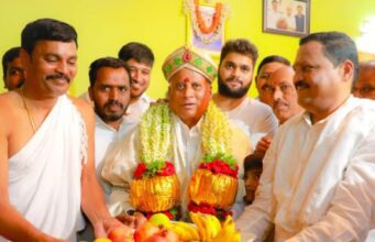 ಬಿಎಸ್ ವೈ ಆಪ್ತನ ಮನೆಗೆ ಸಚಿವ ವಿ.ಸೋಮಣ್ಣ ಭೇಟಿ