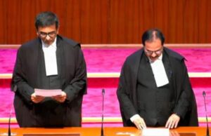 ಸುಪ್ರೀಂಕೋರ್ಟ್ ನ್ಯಾಯಮೂರ್ತಿಗಳಾಗಿ ಪ್ರಶಾಂತ್ ಮಿಶ್ರಾ, ಕೆ.ವಿ. ವಿಶ್ವನಾಥನ್ ಪ್ರಮಾಣ ವಚನ ಸ್ವೀಕಾರ