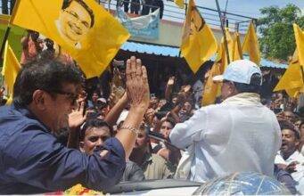 ವರುಣದಲ್ಲಿ ಸಿದ್ದರಾಮಯ್ಯ ಪರ ಶಿವರಾಜ್ ಕುಮಾರ್ ಮತಯಾಚನೆ