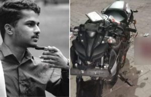 ಬೈಕ್ ಅಪಘಾತ; ವಿದ್ಯಾರ್ಥಿ ಸ್ಥಳದಲ್ಲೇ ಸಾವು