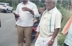 ಬೈಕ್ ನಿಂದ ಆಯತಪ್ಪಿ ಬಿದ್ದು, ಶಿಕ್ಷಕ ಸಾವು