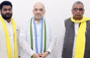 ಅಖಿಲೇಶ್ ಮೈತ್ರಿ ಮುರಿದು ಬಿಜೆಪಿ ಜೊತೆ ಸೇರಿದ ಒಪ್ಪಿ ರಾಜ್’ ಭರ್: ರಾಜ್ ಭಾರ್ ಜಿ ಅವರ ಆಗಮನವು ಉತ್ತರ ಪ್ರದೇಶದಲ್ಲಿ ಎನ್ಡಿಎಯನ್ನು ಬಲಪಡಿಸುತ್ತದೆ