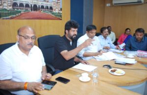 NH-275 ಯೋಜನೆ: ಹೆದ್ದಾರಿ ಪ್ರಾಧಿಕಾರದ ಅಧಿಕಾರಿಗಳೊಂದಿಗೆ ಸಂಸದ ಪ್ರತಾಪ್ ಸಿಂಹ ಚರ್ಚೆ