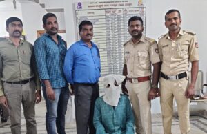 ಮಂಡ್ಯ: ಅಕ್ರಮವಾಗಿ ಗಾಂಜಾ ಮಾರಾಟ ಮಾಡಲು ಯತ್ನಿಸುತ್ತಿದ್ದ ಆರೋಪಿ ಬಂಧನ