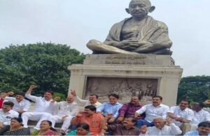 ರಾಜ್ಯ ಸರ್ಕಾರದ ವಿರುದ್ಧ ಬಿಜೆಪಿ ಪ್ರತಿಭಟನೆ: ರಾಜ್ಯಪಾಲರಿಗೆ ಬಿಜೆಪಿ ನಿಯೋಗ ದೂರು