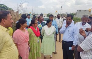ಶ್ರೀರಂಗಪಟ್ಟಣ:ದಸರಾ ಬನ್ನಿ ಮಂಟಪಕ್ಕೆ ಭೇಟಿ
