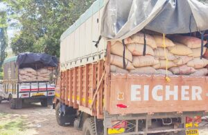 ಅಕ್ರಮವಾಗಿ ಪಡಿತರ ಅಕ್ಕಿ ಸಾಗಣೆ. ವಶಕ್ಕೆ ಪಡೆದ ಆಹಾರ ಇಲಾಖೆ