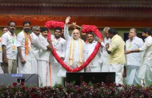 ತಮಿಳುನಾಡಿನಲ್ಲಿ ‘ಎನ್ ಮನ್, ಎನ್ ಮಕ್ಕಳ್’ ಪಾದಯಾತ್ರೆಗೆ ಚಾಲನೆ ನೀಡಿದ ಅಮಿತ್ ಶಾ