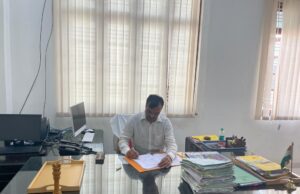 ನೂತನ ಅಪರ ಜಿಲ್ಲಾಧಿಕಾರಿಯಾಗಿ ಶಿವರಾಜು ಪಿ. ಅಧಿಕಾರ ಸ್ವೀಕಾರ