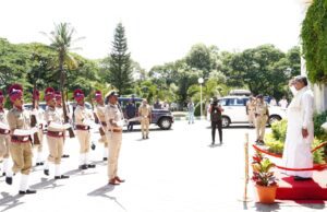 ಮೈಸೂರು: ಮುಖ್ಯಮಂತ್ರಿ ಸಿದ್ದರಾಮಯ್ಯ ಮೈಸೂರಿಗೆ ಆಗಮನ