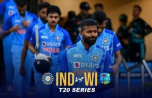 ಭಾರತ ವೆಸ್ಟ್ ಇಂಡೀಸ್ ಐದು ಟಿ20 ಸರಣಿ ವೇಳಾಪಟ್ಟಿ ಪ್ರಕಟ