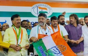 ಕಾಂಗ್ರೆಸ್ ಸೇರ್ಪಡೆಗೊಂಡ ಜೆಡಿಎಸ್ ನಾಯಕ ಆಯನೂರು ಮಂಜುನಾಥ್