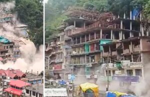 ಹಿಮಾಚಲ ಪ್ರದೇಶದಲ್ಲಿ ಭೂಕುಸಿತ: ಅವಶೇಷಗಳಡಿ ಹಲವರು ಸಿಲುಕಿರುವ ಶಂಕೆ