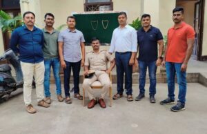 ಮೈಸೂರು: ಚಿನ್ನದ ಸರ ಲಪಟಾಯಿಸಿದ್ದ ಖದೀಮನ ಬಂಧನ