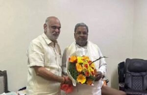 ಕುತೂಹಲ ಮೂಡಿಸಿದ ಬಿಜೆಪಿ ಶಾಸಕ ಶಿವರಾಂ ಹೆಬ್ಬಾರ್ -ಸಿಎಂ ಸಿದ್ಧರಾಮಯ್ಯ ಭೇಟಿ