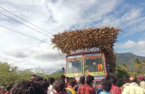 ವಿದ್ಯುತ್ ತಂತಿ ತಗುಲಿ ಲಾರಿಯಲ್ಲಿದ್ದ ಇಬ್ಬರು ಸ್ಥಳದಲ್ಲೇ ಸಾವು