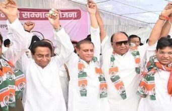 ಮಧ್ಯಪ್ರದೇಶ ಚುನಾವಣೆ 2023: ಬಿಜೆಪಿಗೆ ದೊಡ್ಡ ಹೊಡೆತ: ಓರ್ವ ಶಾಸಕ ಸೇರಿ ಎಂಟು ಜಿಲ್ಲೆಗಳ ಇತರ ಒಂಬತ್ತು ನಾಯಕರು ಇತ್ತೀಚೆಗೆ ರಾಜೀನಾಮೆ ನೀಡಿ ಕಾಂಗ್ರೆಸ್ಗೆ ಸೇರ್ಪಡೆ