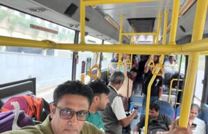 ಖಾಸಗಿ ಸಾರಿಗೆಗಳ ಒಕ್ಕೂಟದ ಪ್ರತಿಭಟನೆ: ಬಿಎಂಟಿಸಿ ಬಸ್ ನಲ್ಲಿ ಪ್ರಯಾಣಿಸಿದ ಅನಿಲ್ ಕುಂಬ್ಳೆ