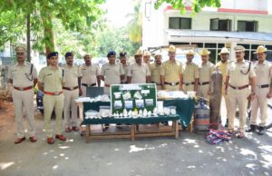 ಜ್ಯೂವೆಲರಿ ಶಾಪ್ ದರೋಡೆ ಮಾಡಿದ್ದ ಆರೋಪಿಗಳ ಬಂಧನ: 35.86 ಲಕ್ಷ ಮೌಲ್ಯದ ವಸ್ತುಗಳು ವಶ
