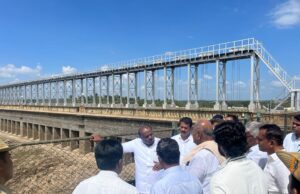 ಮಂಡ್ಯ: ಕೆಆರ್ ಎಸ್ ಗೆ ಭೇಟಿ ನೀಡಿದ ಮಾಜಿ ಸಿಎಂ ಹೆಚ್.ಡಿ.ಕುಮಾರಸ್ವಾಮಿ