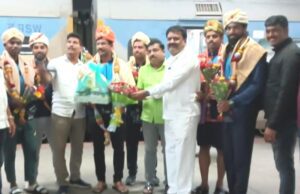 ಅಂತಾರಾಷ್ಟ್ರೀಯ ಮಟ್ಟದ ಪೊಲೀಸ್ ಕ್ರೀಡಾಕೂಟದಲ್ಲಿ ಕಂಚಿನ ಪದಕ ಗೆದ್ದ ಕೋಡಿಮೋಳೆ ಶಿವನಂಜಶೆಟ್ಟಿಗೆ ಸನ್ಮಾನ