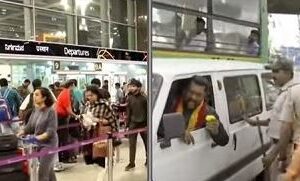 ಕರ್ನಾಟಕ ಬಂದ್: ಏರ್ ಪೋರ್ಟ್ ಗೆ ಮುತ್ತಿಗೆಗೆ ಯತ್ನಿಸಿದ ಕರವೇ ಕಾರ್ಯಕರ್ತರು ಪೊಲೀಸರ ವಶಕ್ಕೆ
