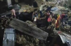 ನಿರ್ಮಾಣ ಹಂತದ ಕಟ್ಟಡ ಕುಸಿದು ಇಬ್ಬರ ಸಾವು, 14 ಮಂದಿಗೆ ಗಾಯ