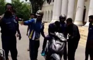 ಮೈವಿವಿ ಕುಲಸಚಿವರ ಕಚೇರಿ ಎದುರೇ ವಿದ್ಯಾರ್ಥಿ ಆತ್ಮಹತ್ಯೆಗೆ ಯತ್ನ