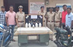 ದೇವಾಲಯಗಳಲ್ಲಿ ಕಳವು:ಇಬ್ಬರು ಆರೋಪಿಗಳ ಬಂಧನ