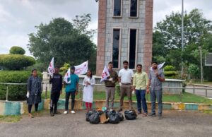 ಗಾಂಧಿ ಜಯಂತಿ ಅಂಗವಾಗಿ “ಪ್ಲಾಸ್ಟಿಕ್ ಮುಕ್ತ ಗಂಗೋತ್ರಿ” ಹೆಸರಿನಲ್ಲಿ ಶ್ರಮದಾನ