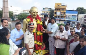 ಗಾಂಧೀಜಿಯವರ 154 ನೇ ಜಯಂತಿ: ಅಹಿಂಸಾ ಪ್ರತಿಪಾದಕನಿಗೆ ನಮನ
